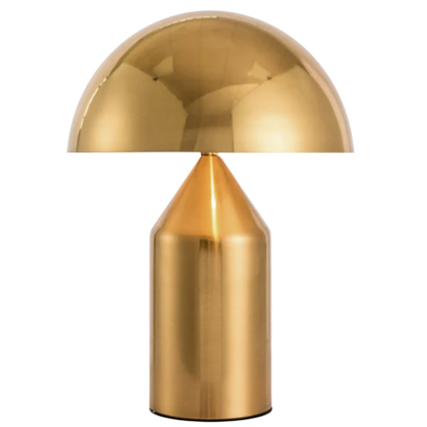 Dainolite Travis 2-Light Table Lamp | Transitional Aged Brass Metal and Dome Metal Shade | Desk & Bedside Accent | 9.75 x 9.75 x | Model TVS-132T-AGB