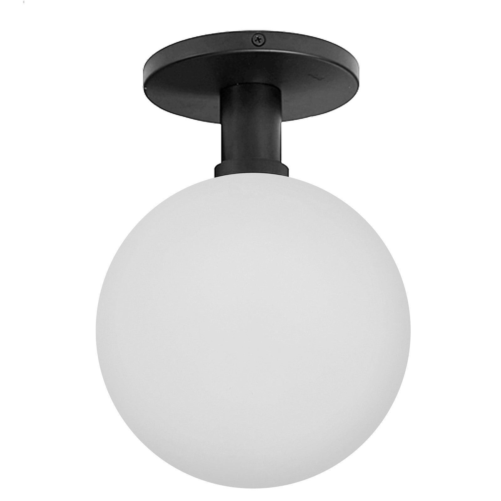 Dainolite Vida 9in 1-Light LED Wall Sconce | Contemporary Matte Black Metal and White Glass | Bathroom & Hallway Accent Light | 200 | Model VDA-75LEDW-MB