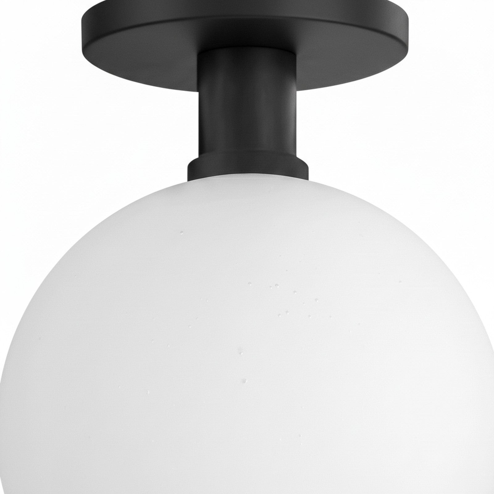 Dainolite Vida 9in 1-Light LED Wall Sconce | Contemporary Matte Black Metal and White Glass | Bathroom & Hallway Accent Light | 200 | Model VDA-75LEDW-MB