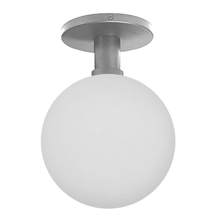 Dainolite Vida 1-Light LED Wall Sconce | Contemporary Polished Chrome Metal and White Glass | Bathroom & Hallway Accent Light | 9 x | Model VDA-75LEDW-PC