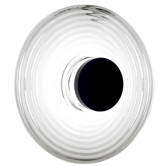 Dainolite Windfeild 18in 1-Light Wall Sconce | Modern Matte Black and Clear Glass | Bedroom & Hallway Accent | Model WFD-1812LEDW-MB-CLR