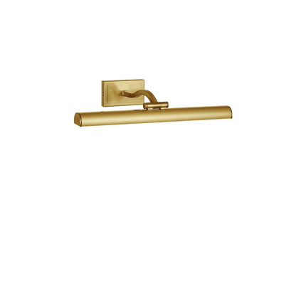 Dainolite Yvonne 16in 1-Light Picture Light | Contemporary Aged Brass Metal | Living Room & Hall Art Accent | 2051 Lumens | Model YVO333-16LED-AGB