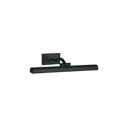 Dainolite Yvonne 16in 1-Light Picture Light | Contemporary Matte Black Metal | Living Room & Hall Art Accent | 2051 Lumens | Model YVO333-16LED-MB