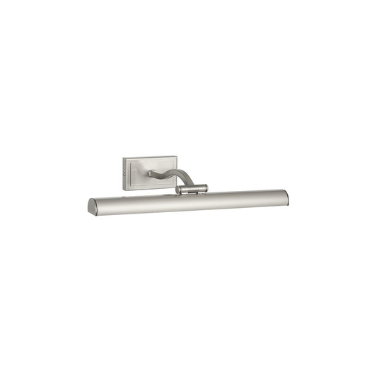 Dainolite Yvonne 16in 1-Light Picture Light | Contemporary Satin Chrome Metal | Living Room & Hall Art Accent | 2051 Lumens | Model YVO333-16LED-SC