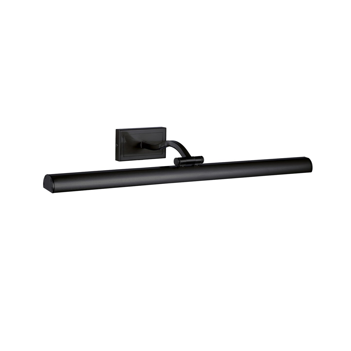 Dainolite Yvonne 24in 1-Light Picture Light | Contemporary Matte Black Metal | Living Room & Hall Art Accent | 2928 Lumens, 5-CCT | Model YVO333-24LED-MB