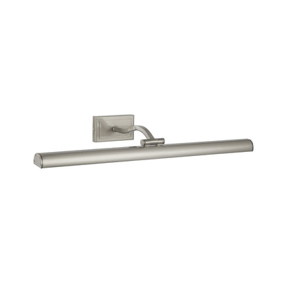 Dainolite Yvonne 24in 1-Light Picture Light | Contemporary Satin Chrome Metal | Living Room & Hall Art Accent | 2928 Lumens, 5-CCT | Model YVO333-24LED-SC