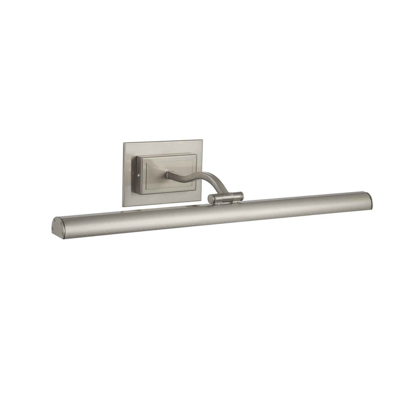 Dainolite Yvonne 24in 1-Light Picture Light | Contemporary Satin Chrome Metal | Living Room & Hall Art Accent | 2928 Lumens, 5-CCT | Model YVO333-24LED-SC