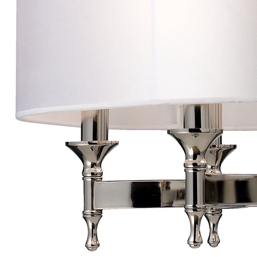 6 Light Drum Chandelier