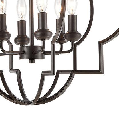 6 Light Chandelier