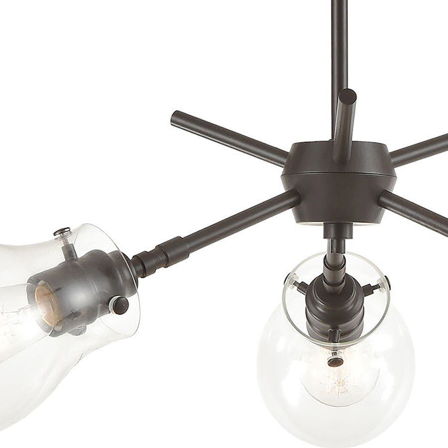 Jaelyn Chandelier, Oil Rubbed Bronze