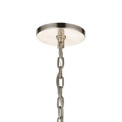 Morning Frost Chandelier, Silver