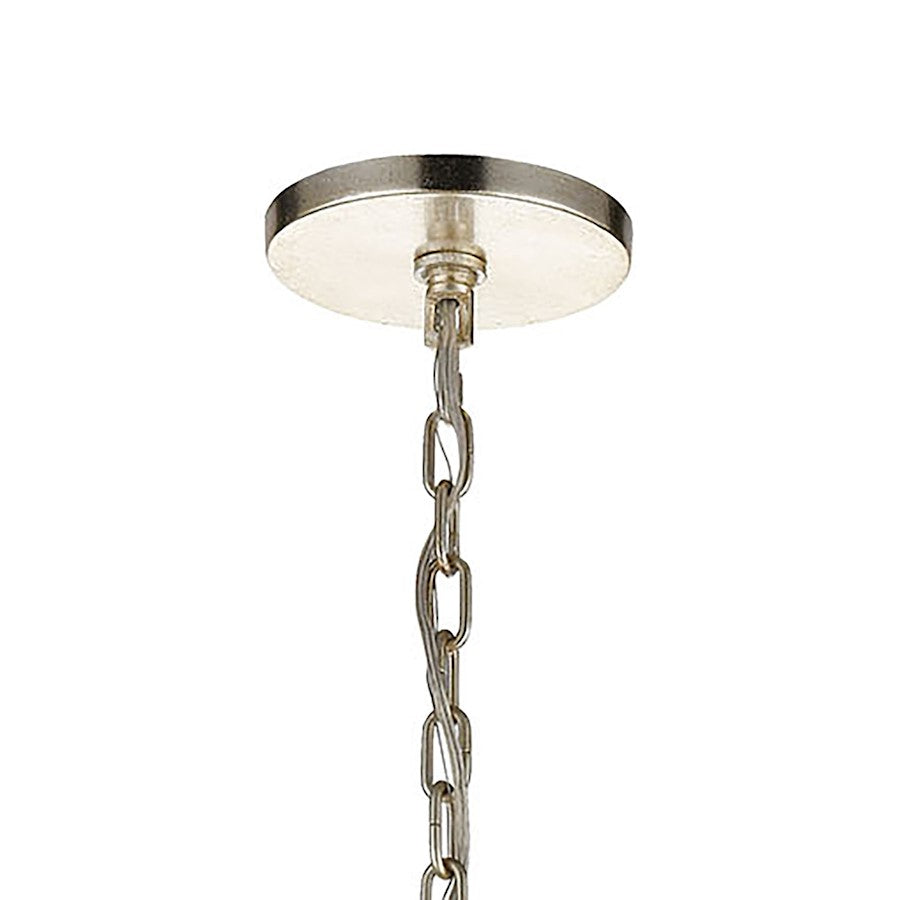 Morning Frost Chandelier, Silver