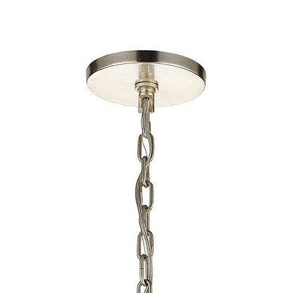 Morning Frost Chandelier, Silver