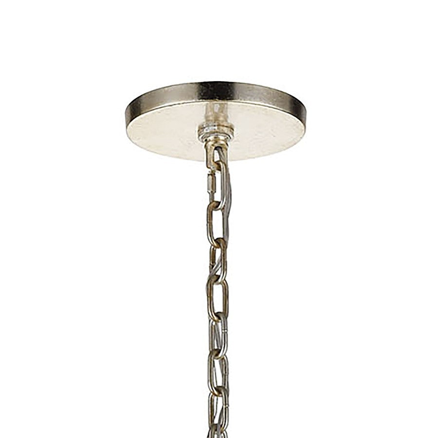 Morning Frost Chandelier, Silver
