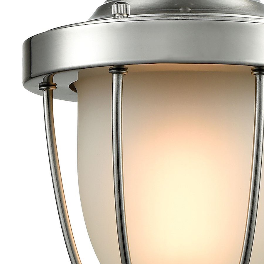 1 Light Mini Pendant, Nickel