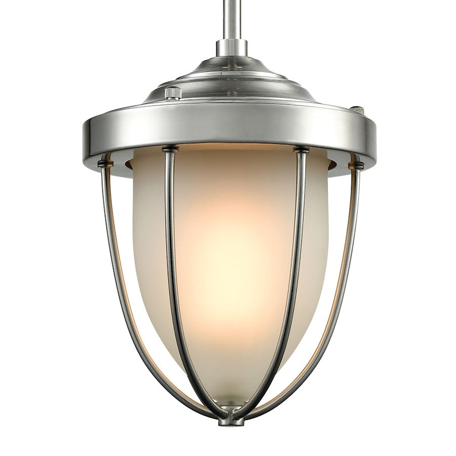 1 Light Mini Pendant, Nickel