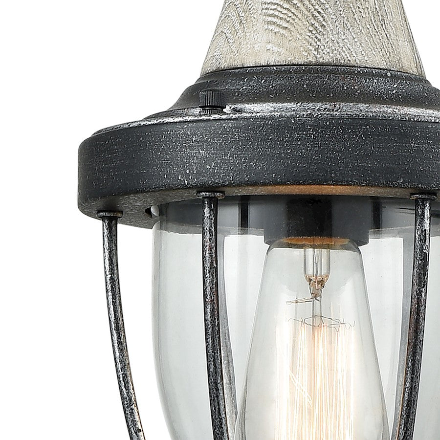 1 Light Mini Pendant, Clear