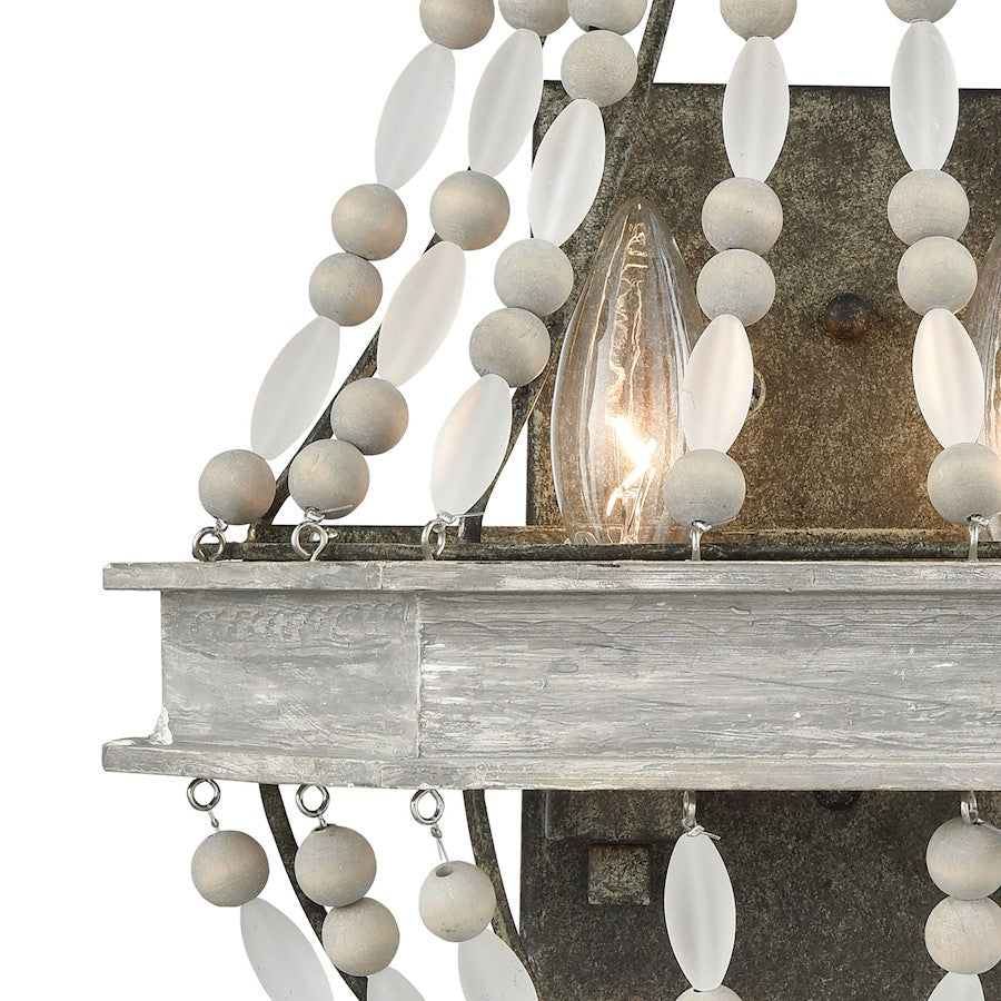 2 Light Wall Sconce