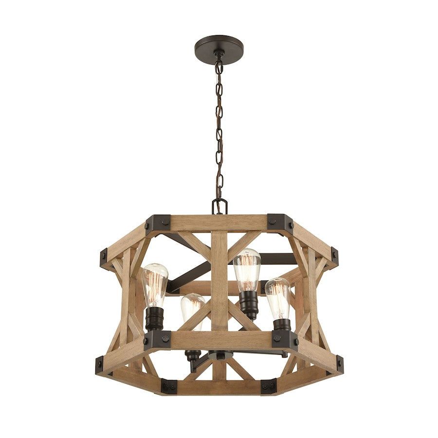 4-Light Chandelier