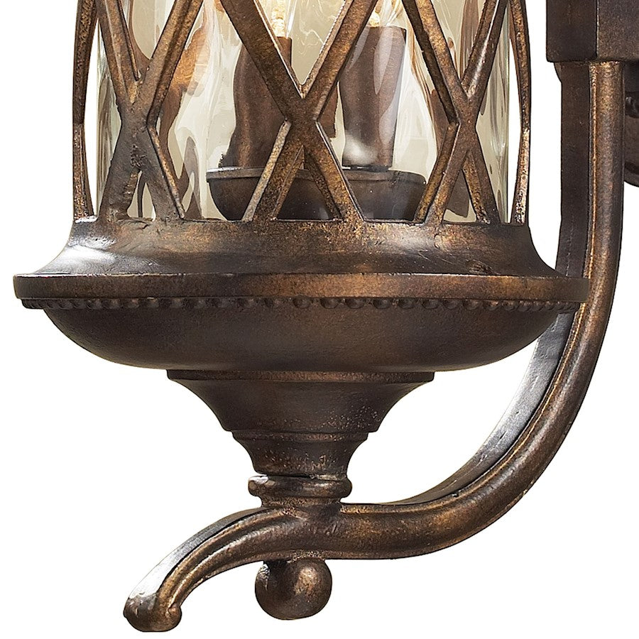 ELK Lighting Barrington Gate Outdoor Wall, Hazelnut