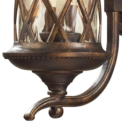 ELK Lighting Barrington Gate Outdoor Wall, Hazelnut