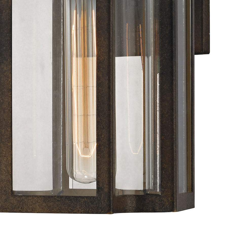 ELK Lighting Bianca 1-Light Outdoor Wall Lamp, Hazelnut Bronze