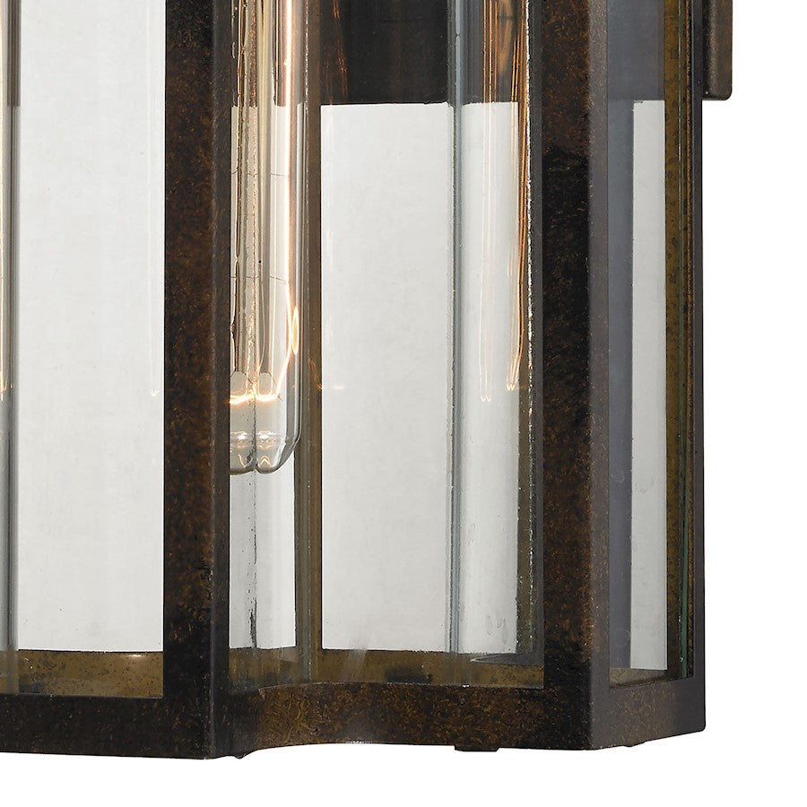 ELK Lighting Bianca 1-Light Outdoor Wall Lamp, Hazelnut Bronze