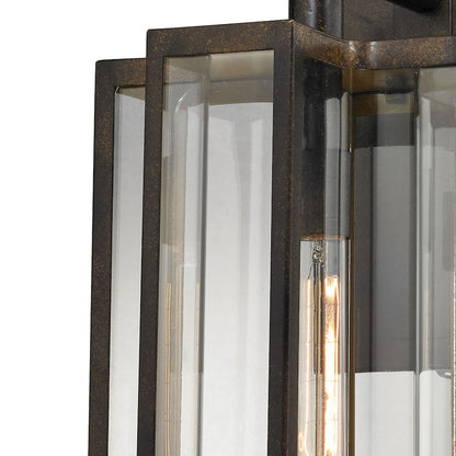 ELK Lighting Bianca 1-Light Outdoor Wall Lamp, Hazelnut Bronze