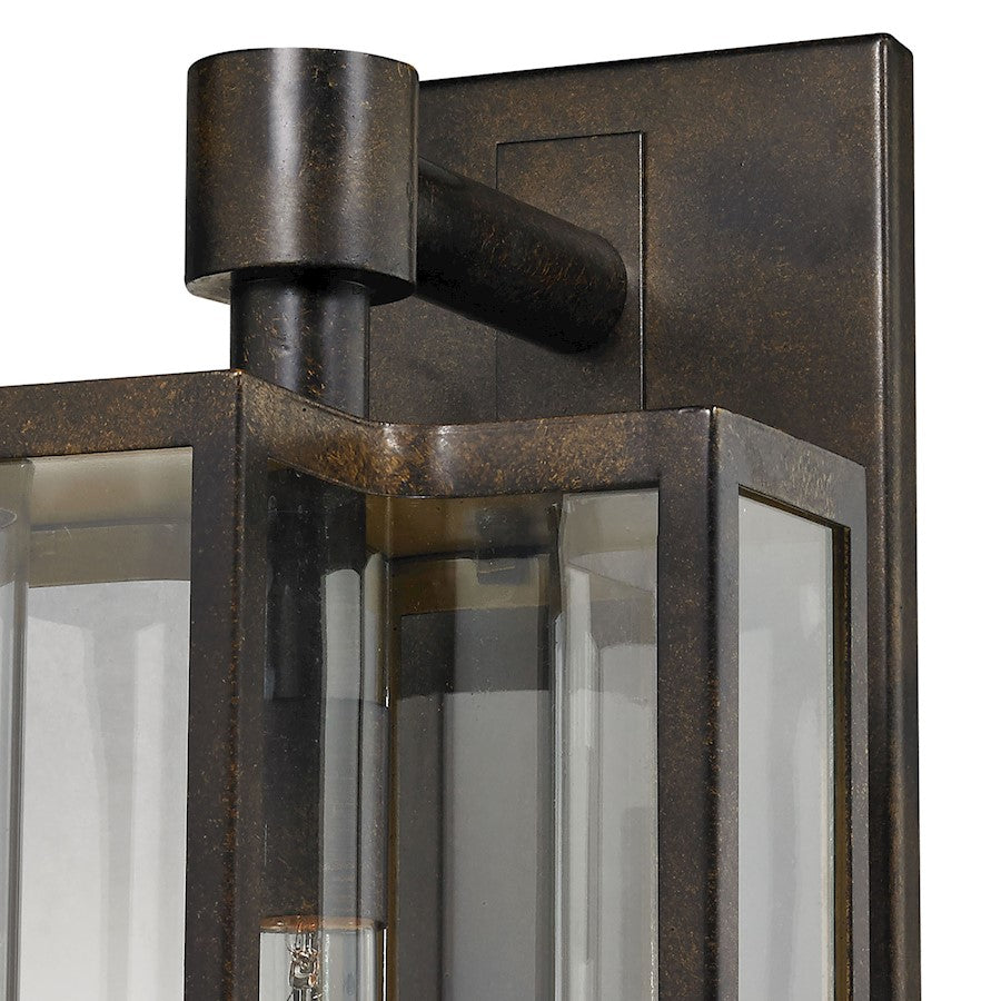 ELK Lighting Bianca 1-Light Outdoor Wall Lamp, Hazelnut Bronze