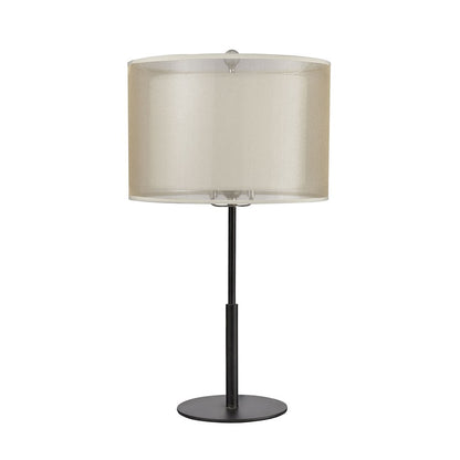 Ashland Table Lamp, Matte Black