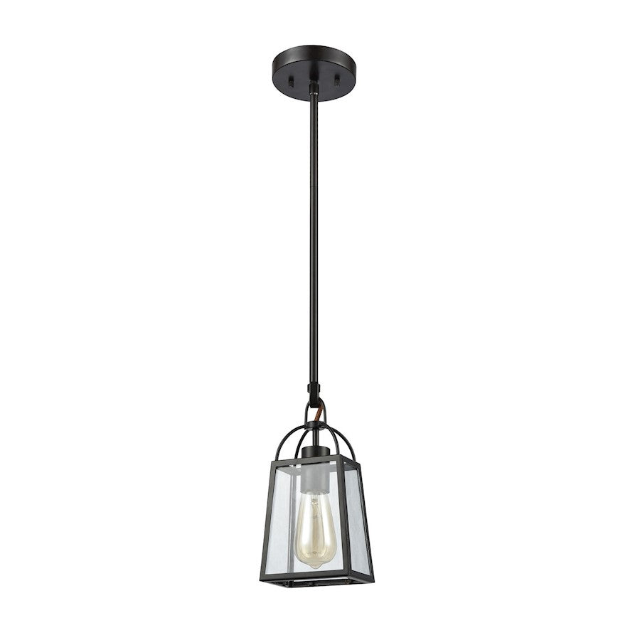 1 Light Mini Pendant, Bronze