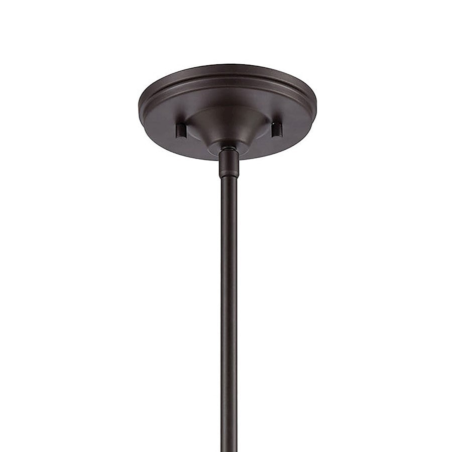 1 Light Mini Pendant, Clear