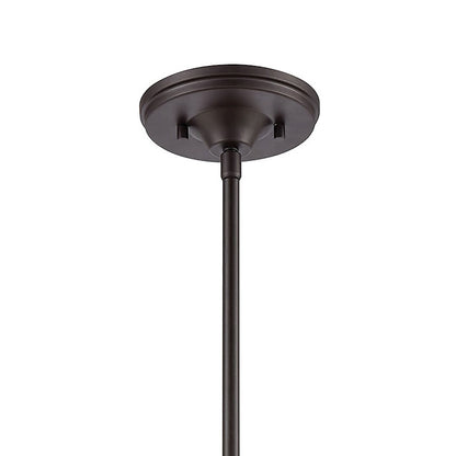 1 Light Mini Pendant, Clear