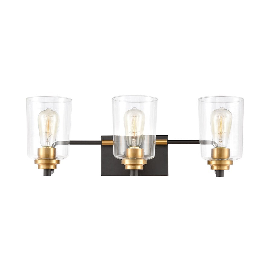 Bathroom Vanity Light, Matte Black