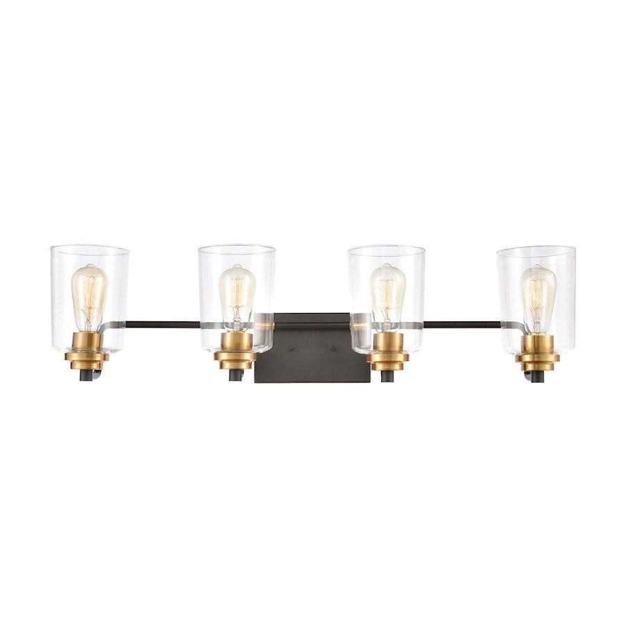 Bathroom Vanity Light, Matte Black