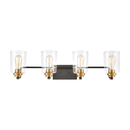 Bathroom Vanity Light, Matte Black