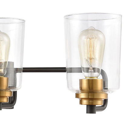 Bathroom Vanity Light, Matte Black