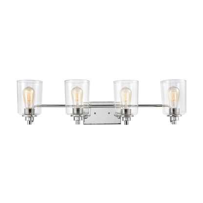 Bathroom Vanity Light, Matte Black