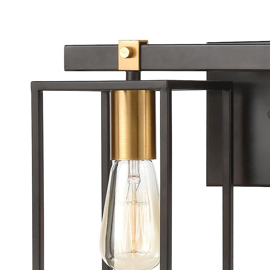 Bathroom Vanity Light, Matte Black