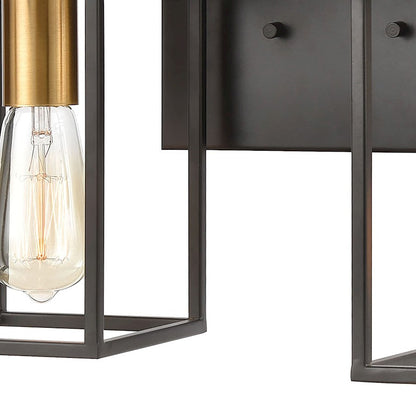 Bathroom Vanity Light, Matte Black