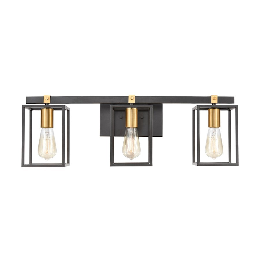 Bathroom Vanity Light, Matte Black
