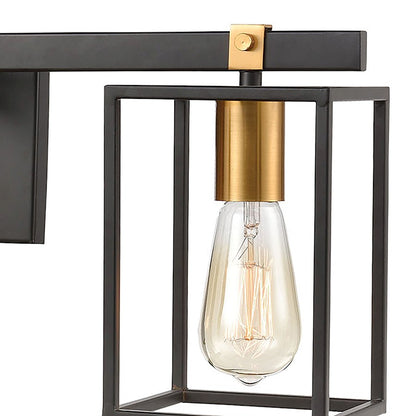 Bathroom Vanity Light, Matte Black
