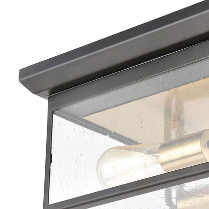 2 Light Flush Mount