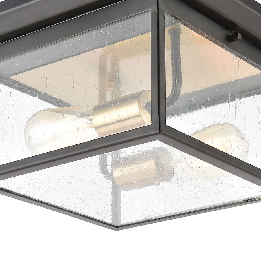 2 Light Flush Mount
