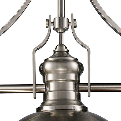 ELK Lighting Chadwick 3-Light Island, Satin Nickel