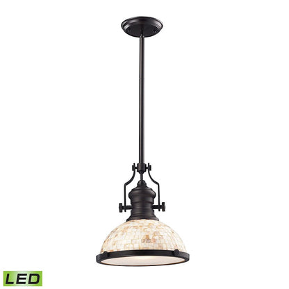 1 Light Pendant, Tiled