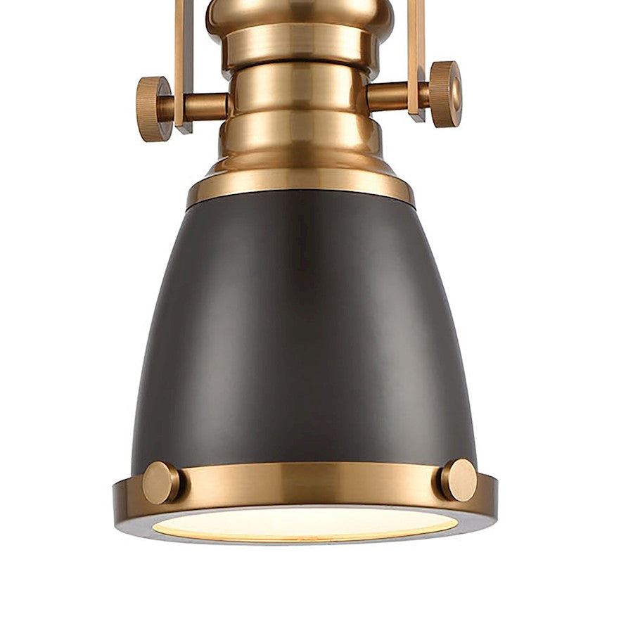 ELK Lighting Chadwick 1-Light 2 Tone Mini Pendant