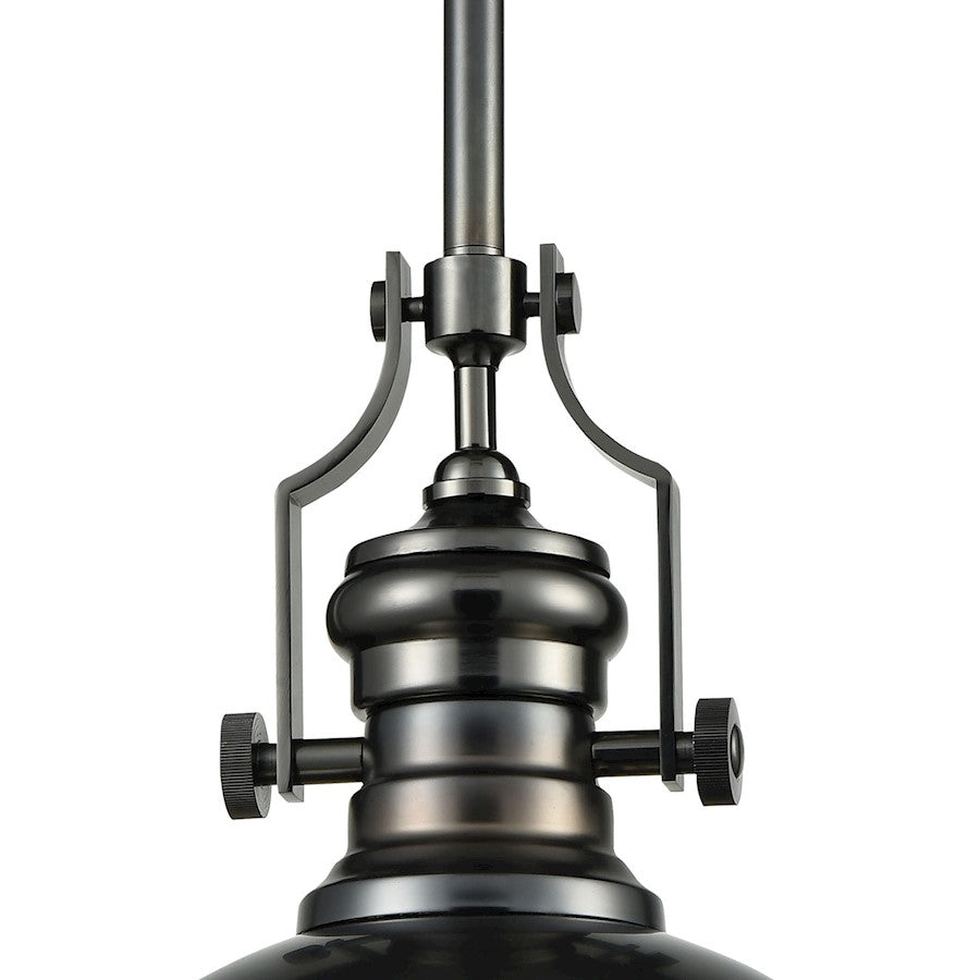 3 Light Pendant, Nickel