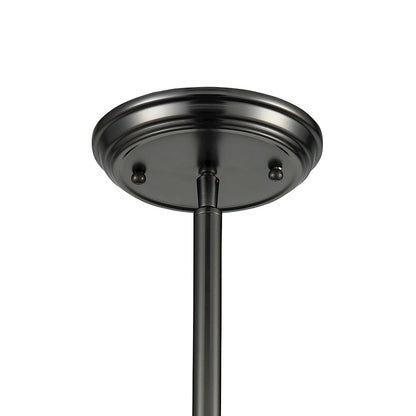 3 Light Pendant, Nickel