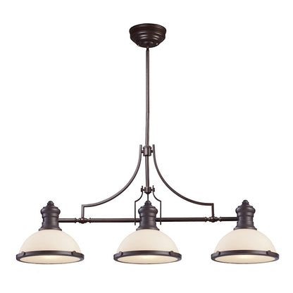 ELK Lighting Chadwick 3-Light Island Linear Light